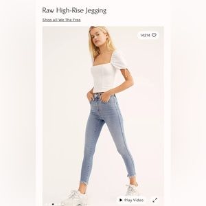 Free People High Rise Jegging